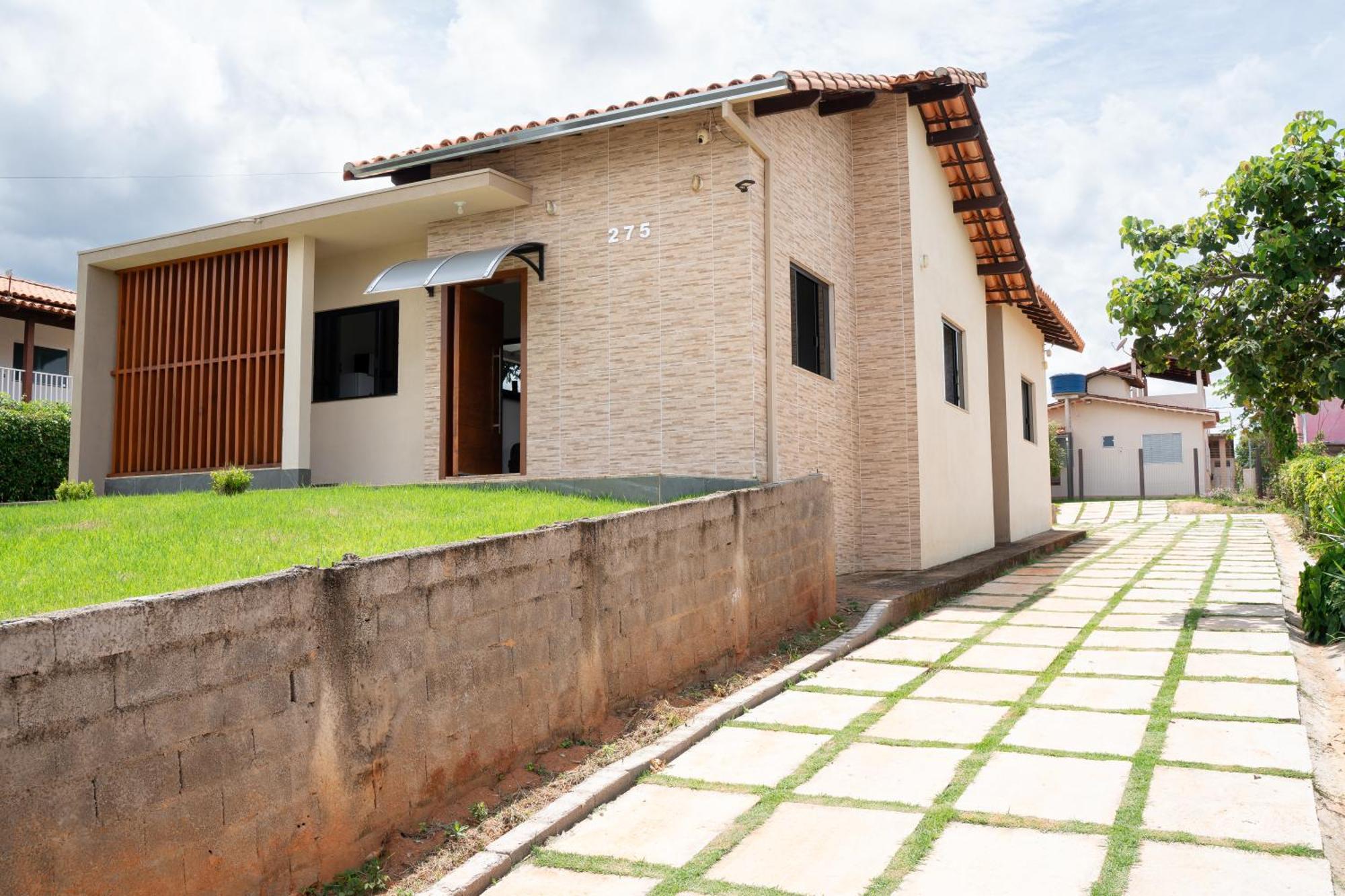 Casa Com Piscina Vista Para Lago, 03 Quartos Confortaveis Capitólio Extérieur photo
